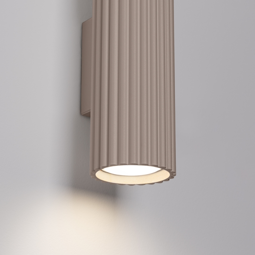 Brilagi - Sienas lampa CRESTO 2xGU10/10W/230V 20 cm taupe