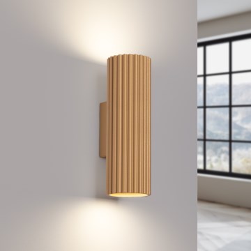 Brilagi - Sienas lampa CRESTO 2xGU10/10W/230V 20 cm zelta