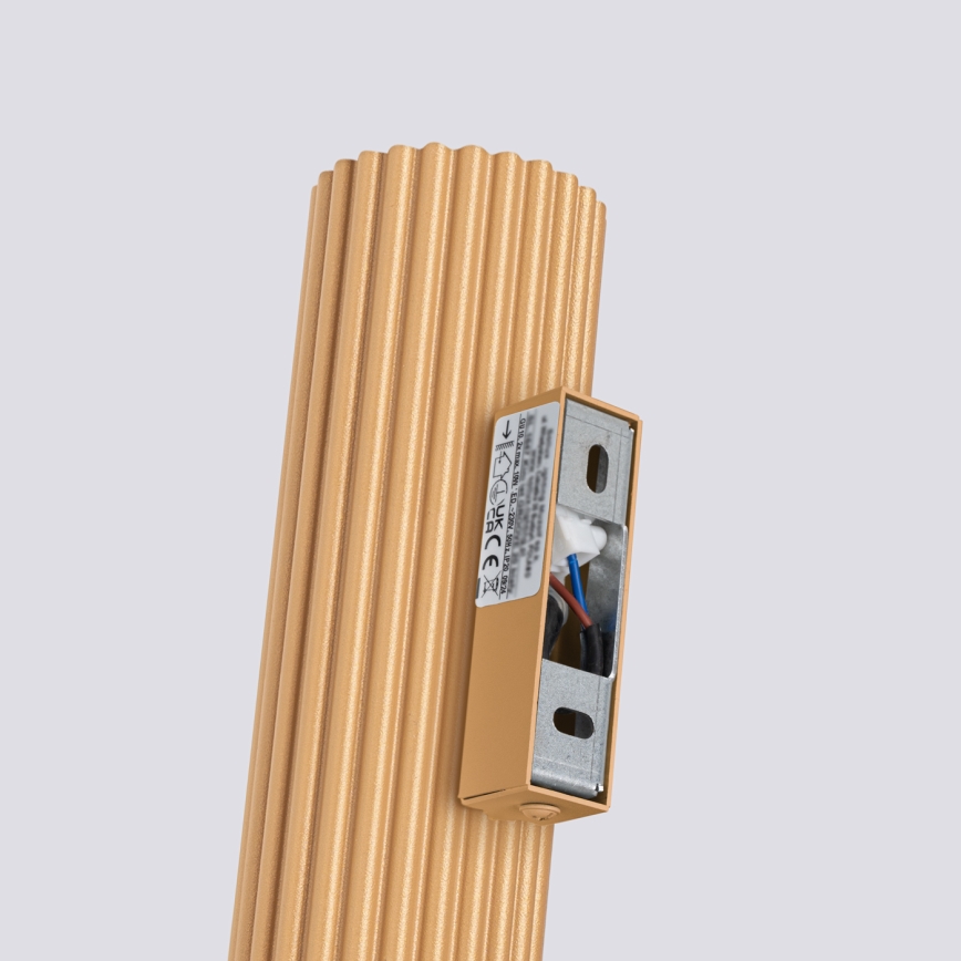 Brilagi - Sienas lampa CRESTO 2xGU10/10W/230V 20 cm zelta