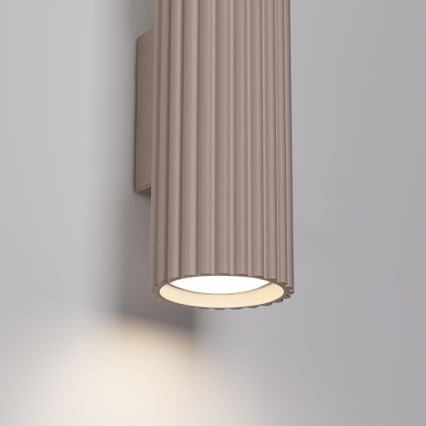 Brilagi - Sienas lampa CRESTO 2xGU10/10W/230V 30 cm taupe