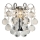 Brilagi - Sienas lampa CRYSTAL 1xE14/60W/230V spīdīgi hromēts