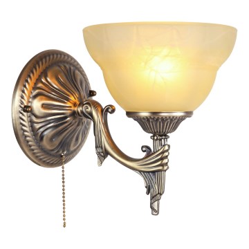 Brilagi - Sienas lampa DAHLIA 1xE27/40W/230V misiņš