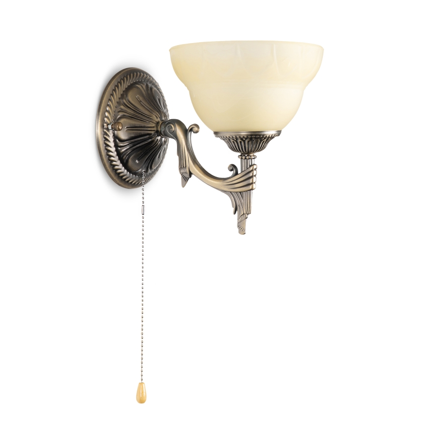 BRILAGI - Sienas lampa DAHLIA 1xE27/40W/230V misiņš
