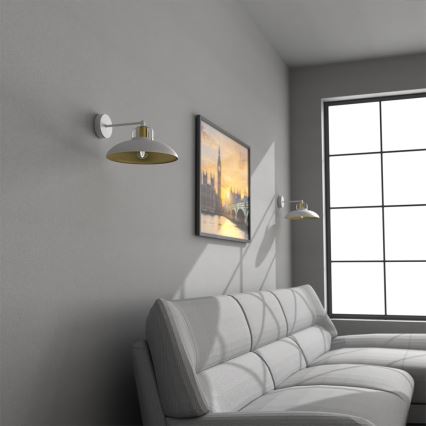 Brilagi - Sienas lampa FLAMENGO 1xE27/60W/230V balta