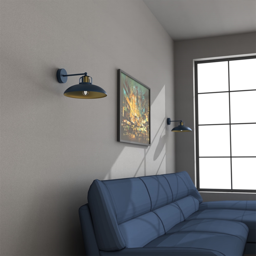 Brilagi - Sienas lampa FLAMENGO 1xE27/60W/230V zila