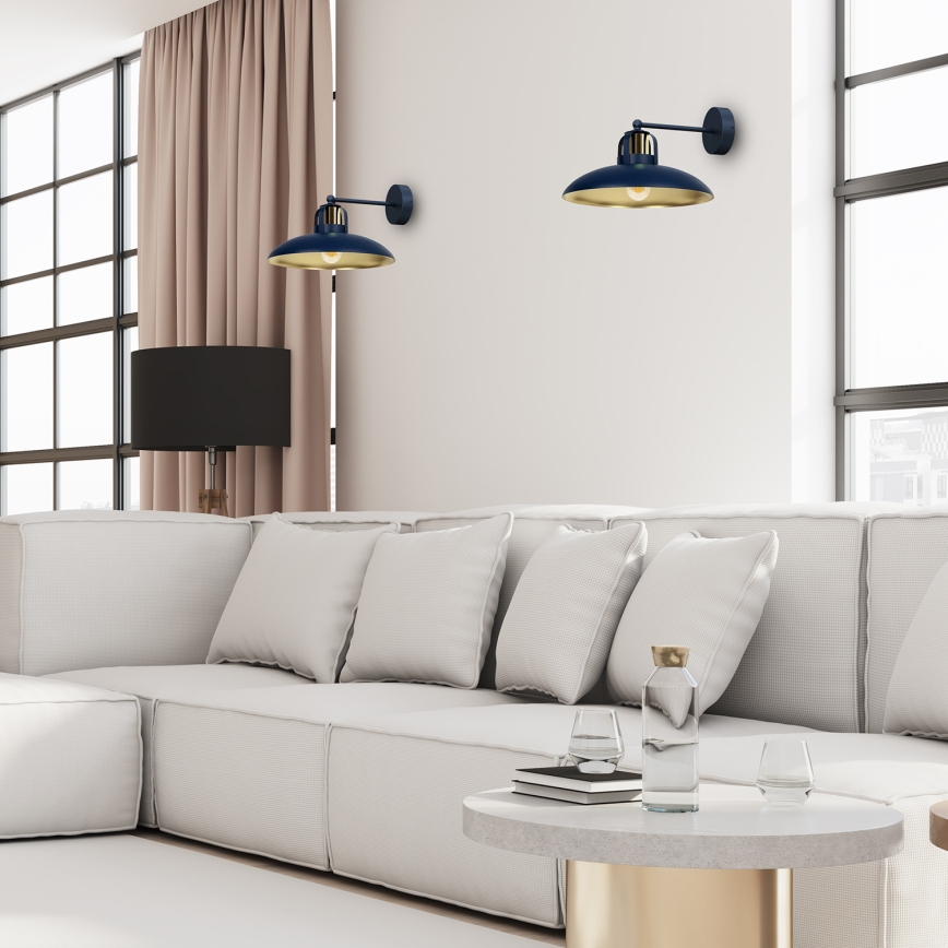Brilagi - Sienas lampa FLAMENGO 1xE27/60W/230V zila