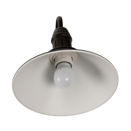 BRILAGI - Sienas lampa FORGE 1xE27/60W/230V melna