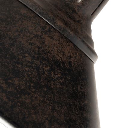 BRILAGI - Sienas lampa FORGE 1xE27/60W/230V melna