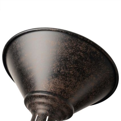 BRILAGI - Sienas lampa FORGE 1xE27/60W/230V melna
