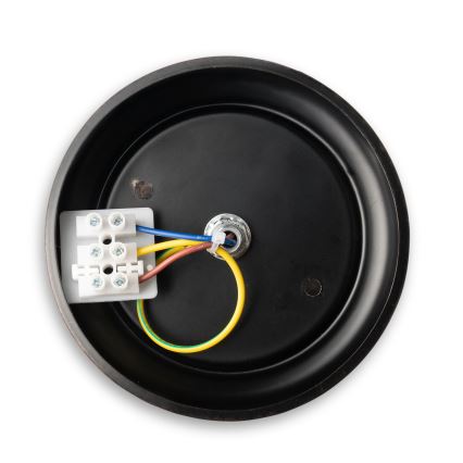 BRILAGI - Sienas lampa FORGE 1xE27/60W/230V melna