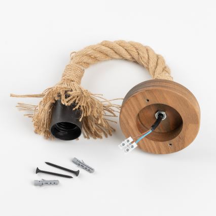 Brilagi - Sienas lampa KOS 1xE27/60W/230V dižskābardis