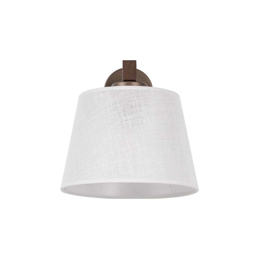 Brilagi - Sienas lampa LATTE 1xE27/15W/230V priede/balta