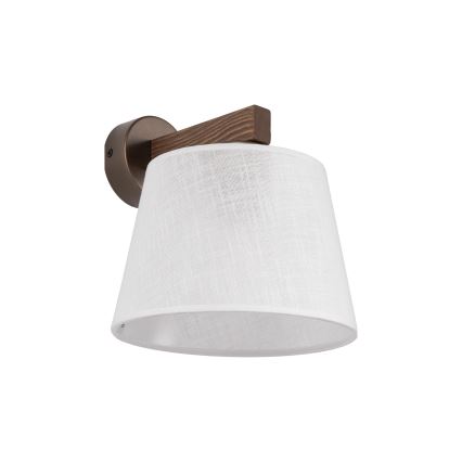 Brilagi - Sienas lampa LATTE 1xE27/60W/230V priede/balta