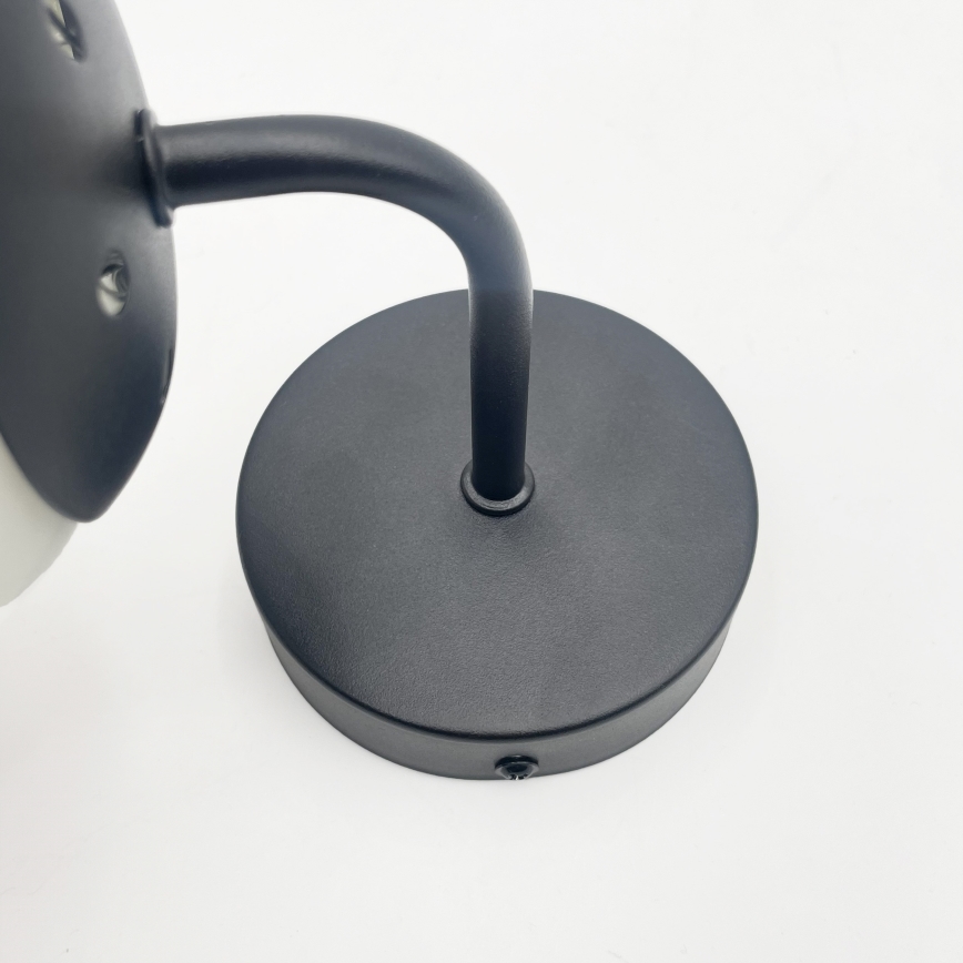 Brilagi - Sienas lampa MALIVA 1xE14/15W/230V melna/balta