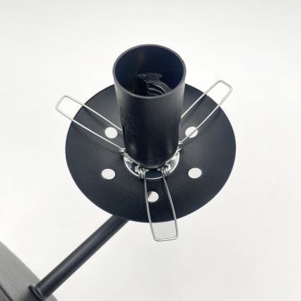 Brilagi - Sienas lampa MALIVA 1xE14/15W/230V melna/balta