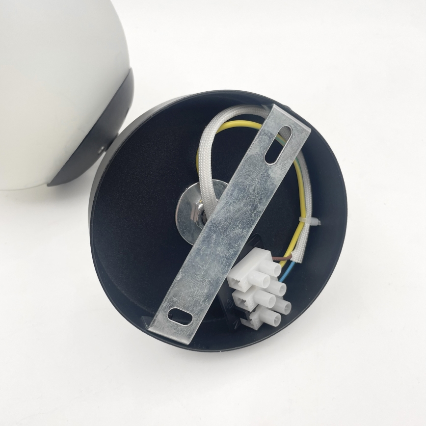 Brilagi - Sienas lampa MALIVA 1xE14/15W/230V melna/balta