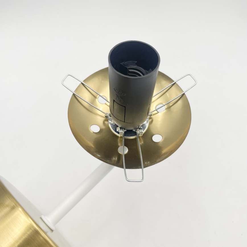 Brilagi - Sienas lampa MALIVA 1xE14/15W/230V zelta/balta