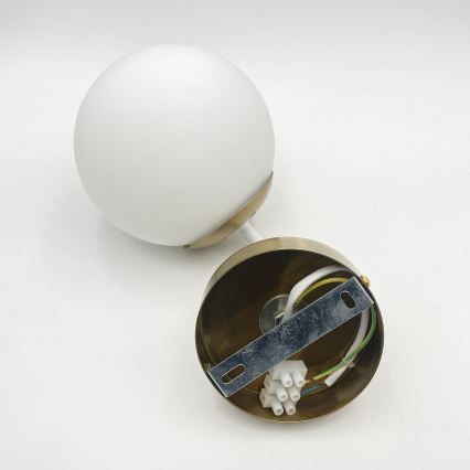 Brilagi - Sienas lampa MALIVA 1xE14/15W/230V zelta/balta