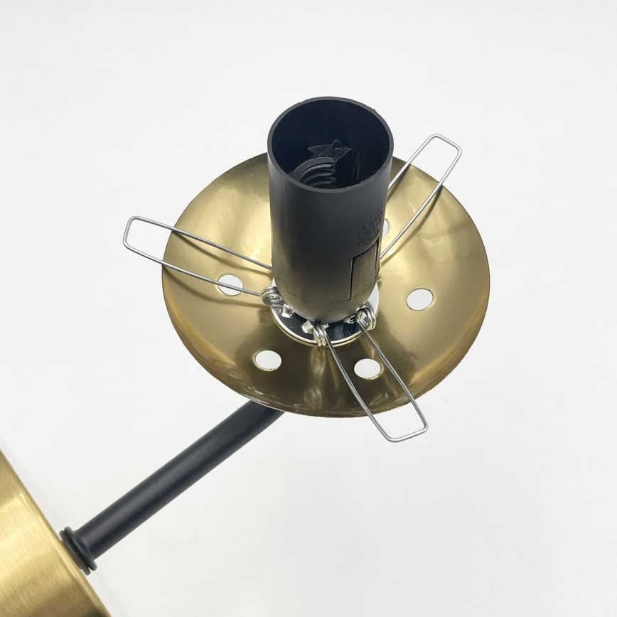 Brilagi - Sienas lampa MALIVA 1xE14/15W/230V zelta krāsas