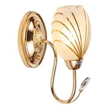 Brilagi - Sienas lampa MEGAPOLIS 1xE14/60W/230V zelta