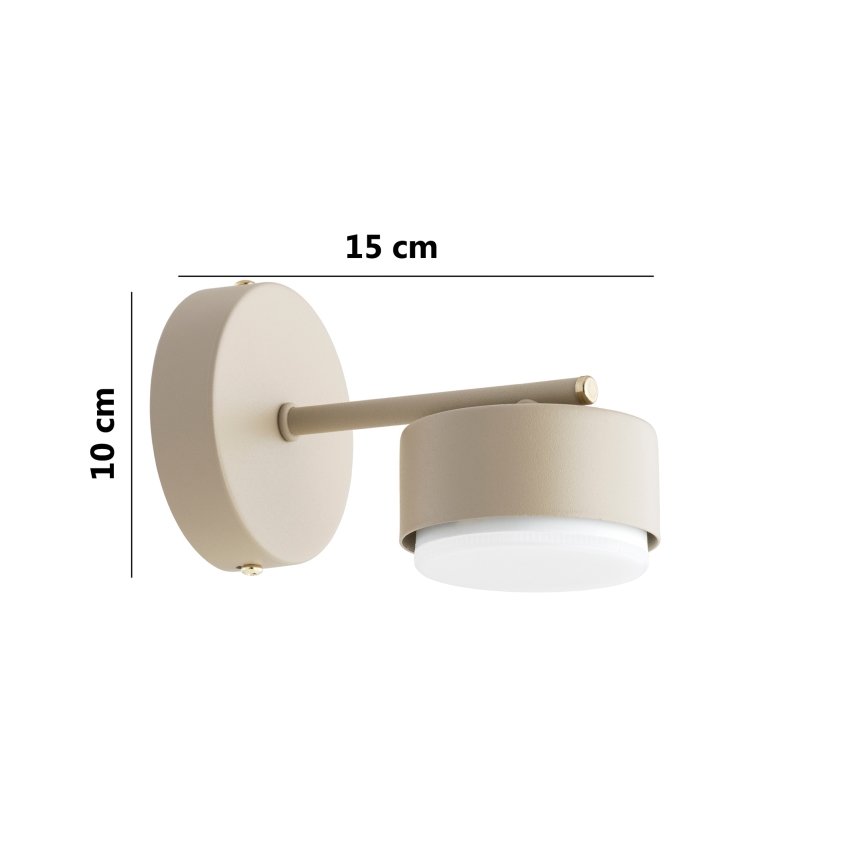 Brilagi - Sienas lampa MONO 1xGX53/12W/230V bēša