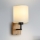 Brilagi - Sienas lampa NUBILA WOOD 1xE27/25W/230V ozols/melna/krēmkrāsa