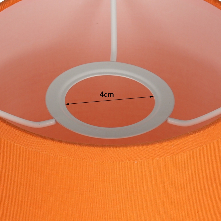 Brilagi - Sienas lampa NUBILA WOOD 1xE27/25W/230V ozols/melna/oranža