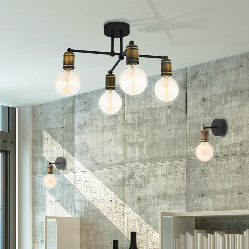 Brilagi - Sienas lampa OMBORO 1xE27/60W/230V