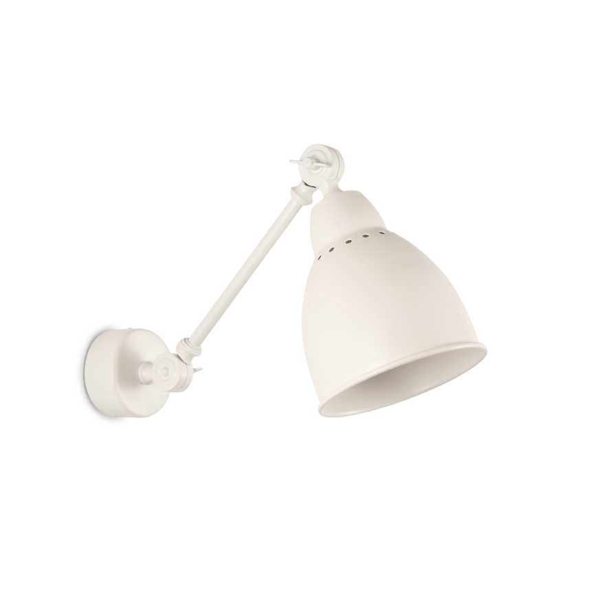 BRILAGI - Sienas lampa QUILL 1xE27/40W/230V 40 cm balta