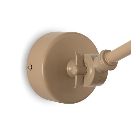 BRILAGI - Sienas lampa QUILL 1xE27/40W/230V 40 cm bēša