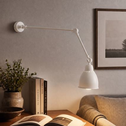 BRILAGI - Sienas lampa QUILL 1xE27/40W/230V 83 cm balta