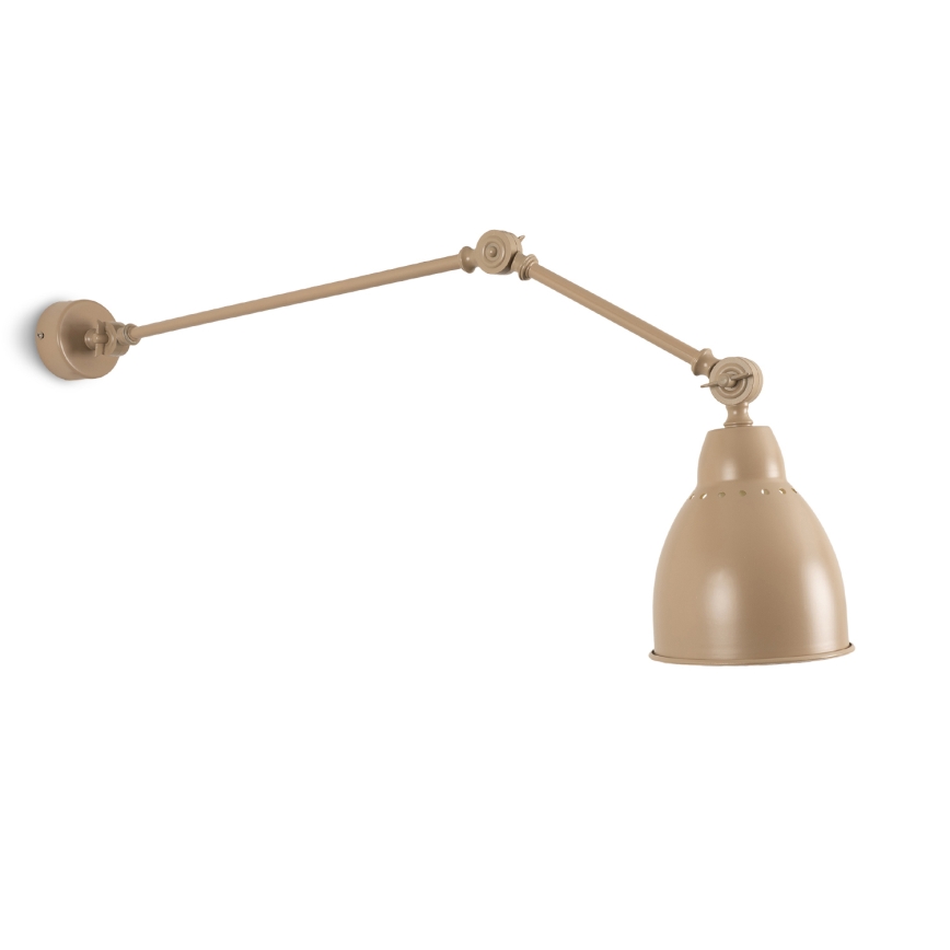BRILAGI - Sienas lampa QUILL 1xE27/40W/230V 83 cm bēša