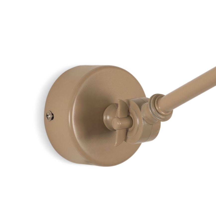 BRILAGI - Sienas lampa QUILL 1xE27/40W/230V 83 cm bēša