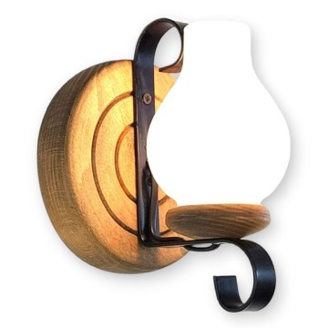 Brilagi - Sienas lampa ROATA APLICA 1xE14/40W/230V dižskābardis