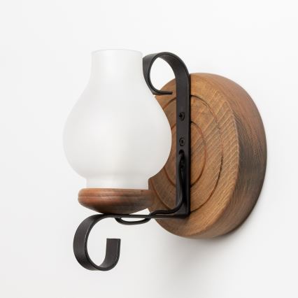 Brilagi - Sienas lampa ROATA APLICA 1xE14/40W/230V dižskābardis