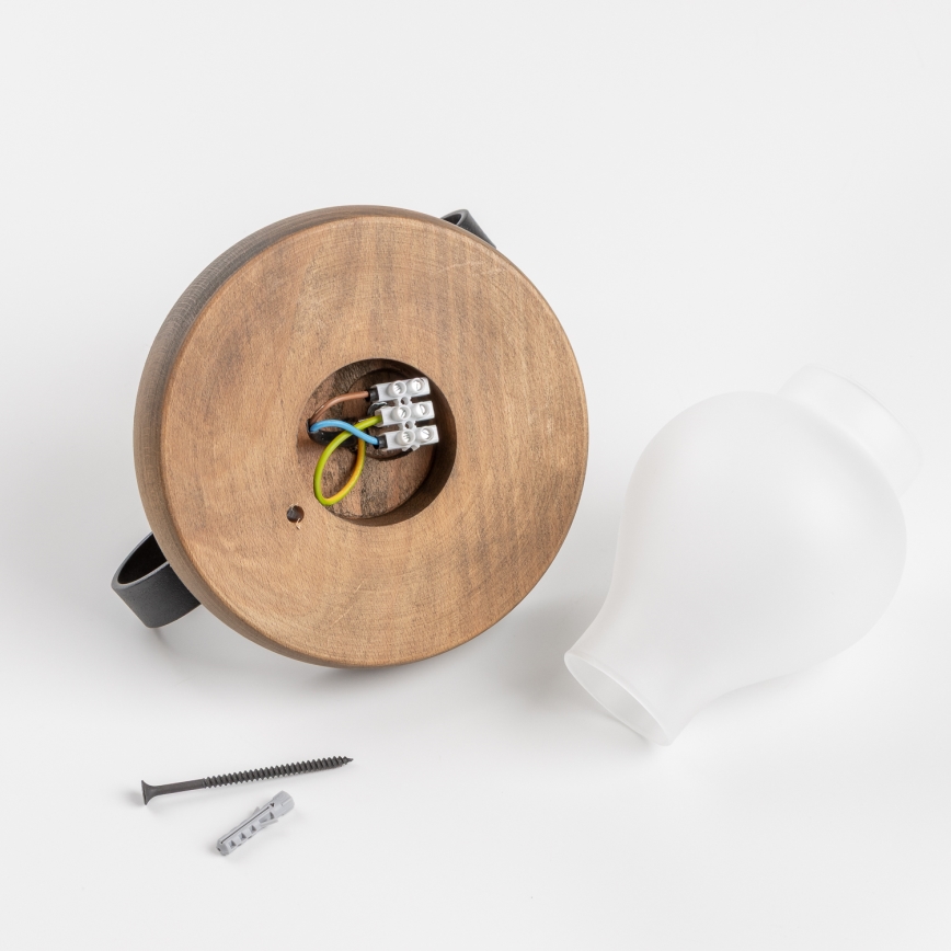 Brilagi - Sienas lampa ROATA APLICA 1xE14/40W/230V dižskābardis