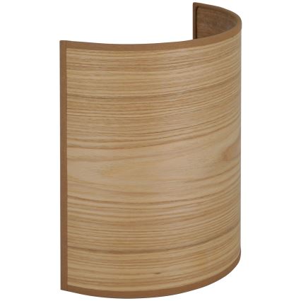 Brilagi - Sienas lampa SEMI 1xE27/15W/230V d. 20 cm brūna