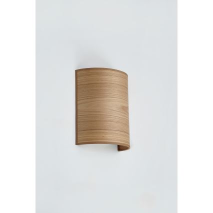 Brilagi - Sienas lampa SEMI 1xE27/15W/230V d. 20 cm brūna