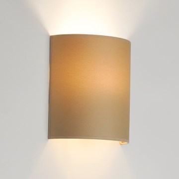 Brilagi - Sienas lampa SEMI CIRCLE 1xE27/15W/230V bēša