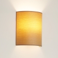 Brilagi - Sienas lampa SEMI CIRCLE 1xE27/15W/230V bēša
