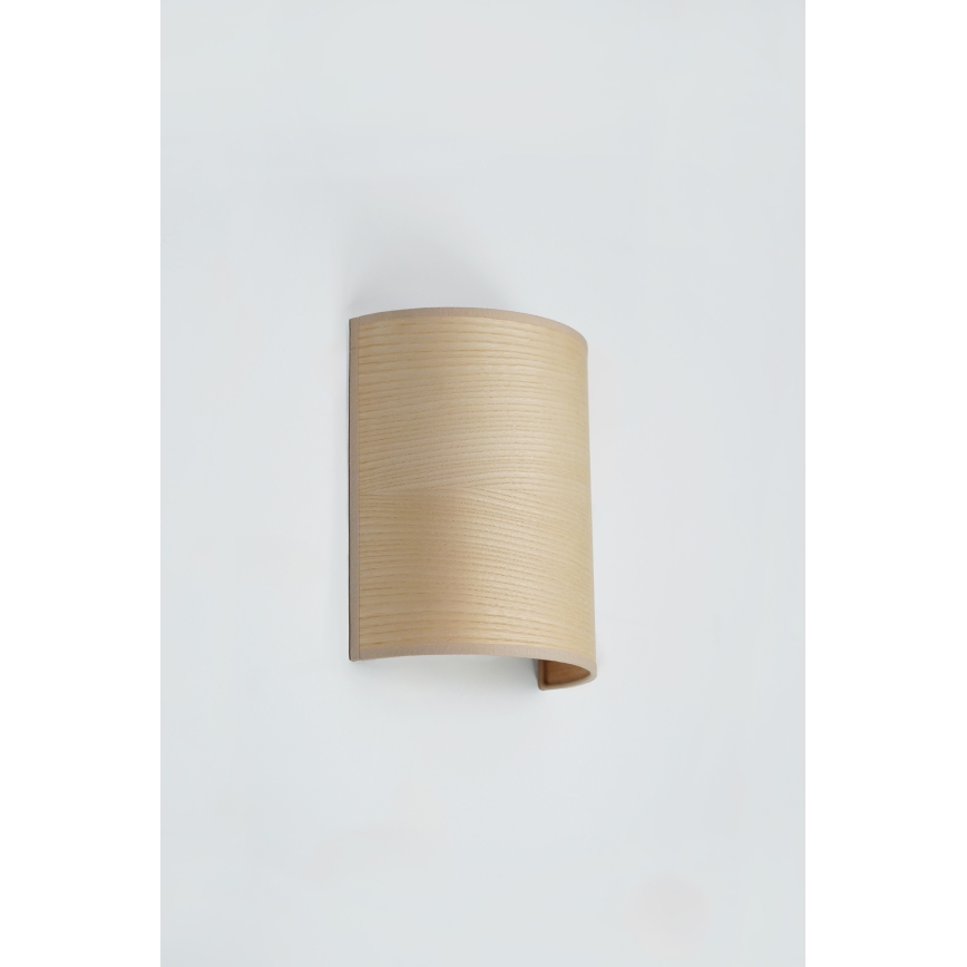 Brilagi - Sienas lampa SEMI CIRCLE 1xE27/15W/230V bēša