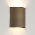 Brilagi - Sienas lampa SEMI CIRCLE 1xE27/15W/230V brūna