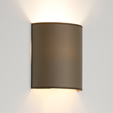 Brilagi - Sienas lampa SEMI CIRCLE 1xE27/15W/230V brūna
