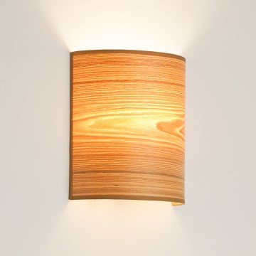 Brilagi - Sienas lampa SEMI CIRCLE 1xE27/15W/230V brūna
