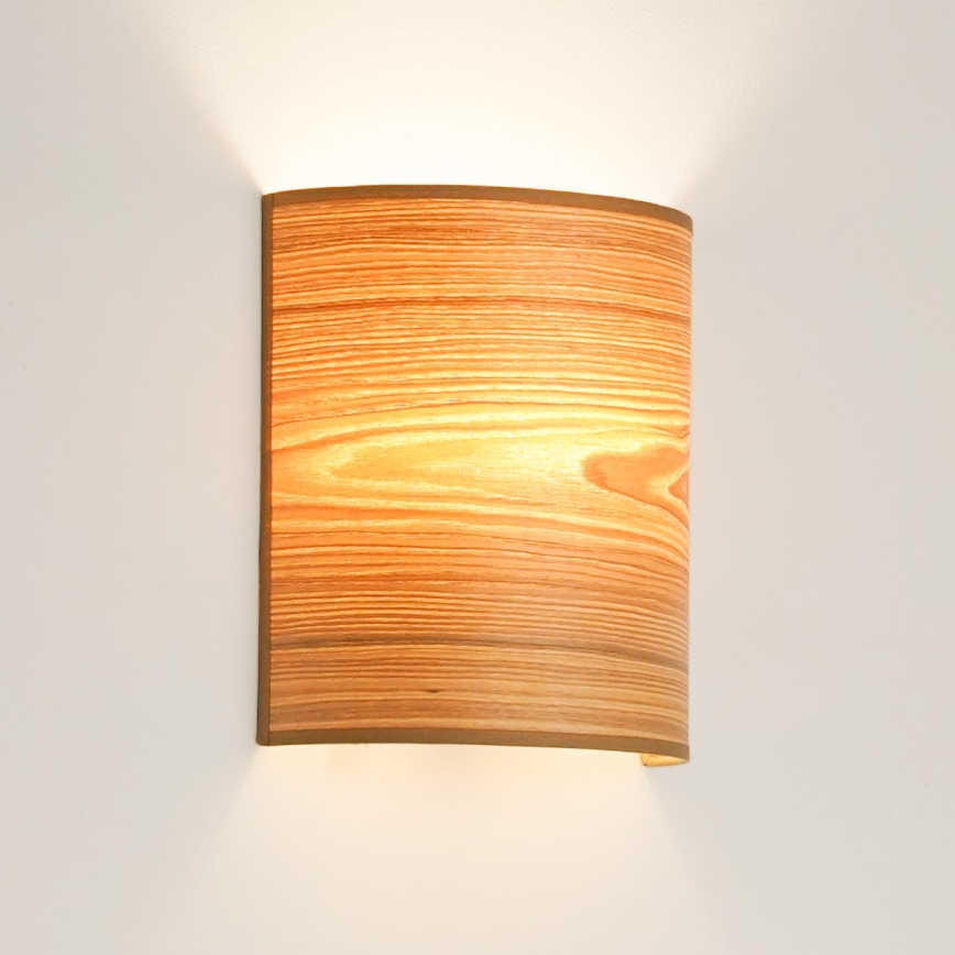 Brilagi - Sienas lampa SEMI CIRCLE 1xE27/15W/230V brūna