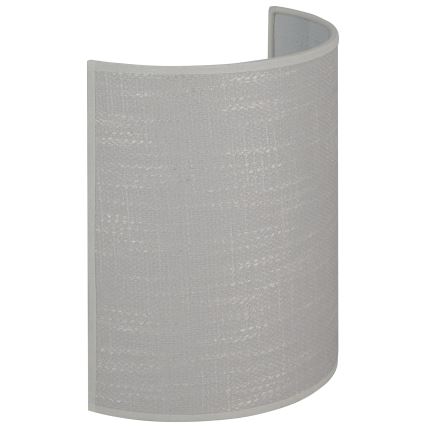 Brilagi - Sienas lampa SEMI CIRCLE 1xE27/15W/230V pelēka