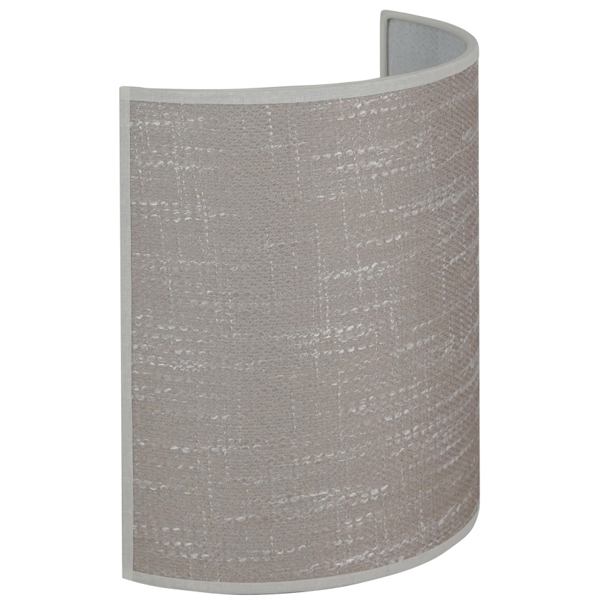 Brilagi - Sienas lampa SEMI CIRCLE 1xE27/15W/230V tumši pelēka