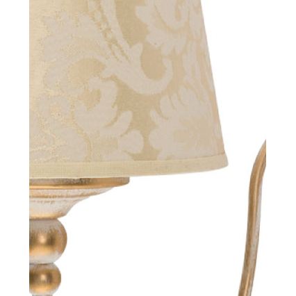 BRILAGI - Sienas lampa SONIA 1xE27/15W/230V krēmkrāsaina/patina