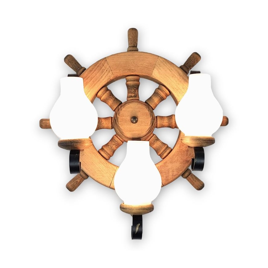 Brilagi - Sienas lampa TIMONA 3xE14/40W/230V dižskābardis