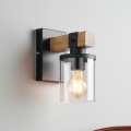 BRILAGI - Sienas lampa VISTA 1xE27/60W/230V ozols